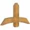 Ekena Millwork Bellingham Rough Sawn Timber Gable Bracket, Western Red Cedar, 48"W x 26"H x 4"D x 6"F, 13/12 Pitch GBW048X26X0406BEL00RWR - alternate 5